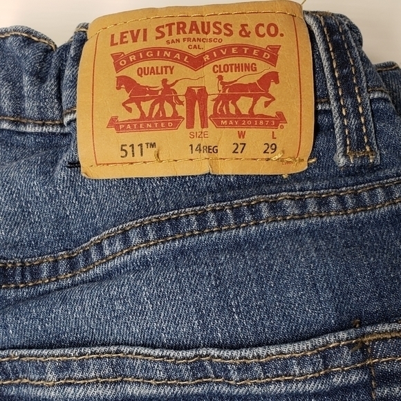 Levi's Youth Boys‎ Levi’s 511 size 14 Slim - Picture 5 of 5